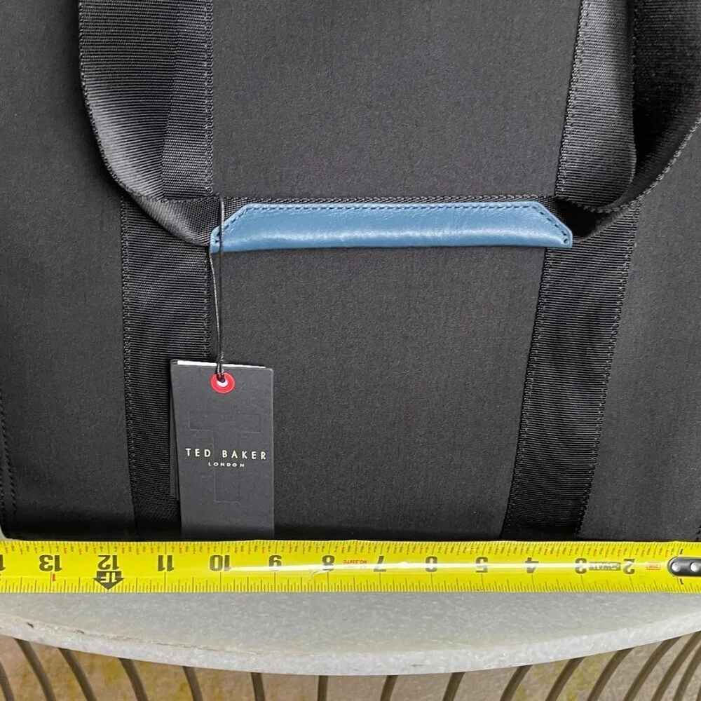 Ted‎ Baker London Deptford Black Nylon Tote Bag large